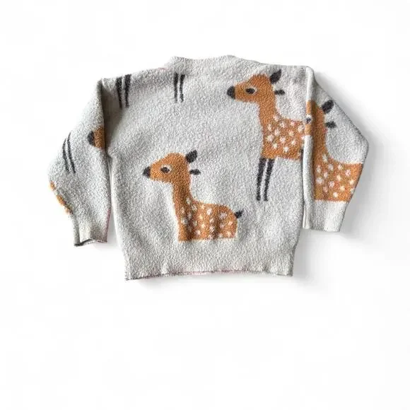 Childrens little giraffe felted sweater - Picture 3 of 4